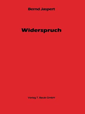 cover image of Widerspruch
